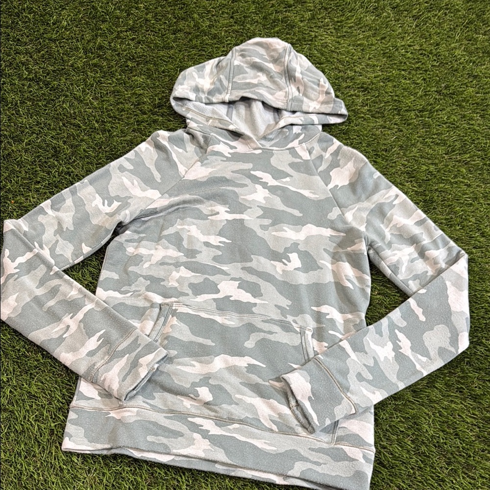 Athleta Girl Hooded Pullover - Camo Print